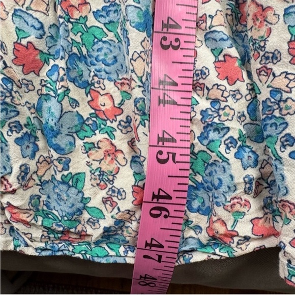 Free People Blue and White Smocked Resort Sundress - Picture 7 of 8